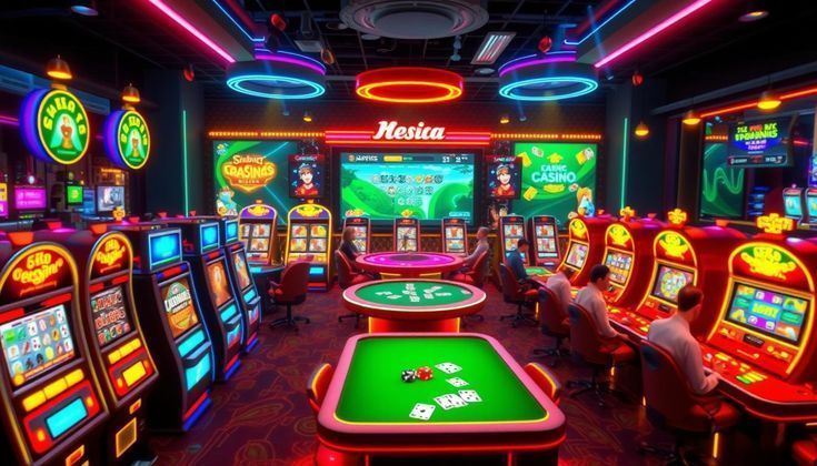 Slots Casino آن لائن کیسینو میں اصل گیمز